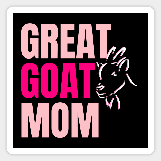 Goat Mom Magnet by Nice Surprise